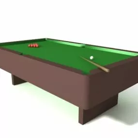 Indoor Cue Sports Equipment 3d model