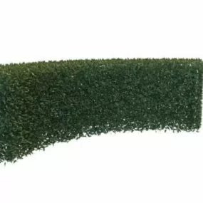 Curved Hedge Garden Decoration 3d model