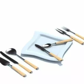 Kitchen Cutlery Sets 3d model