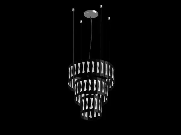 Star Pendant Shape Decoration 3d model