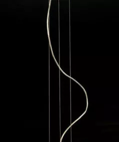 Vintage Cylinder Crystal Pendant Lamp 3d model