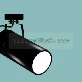 Cylindrical Spotlight Design 3d model