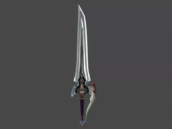 Fancy Dagger Sword 3d model