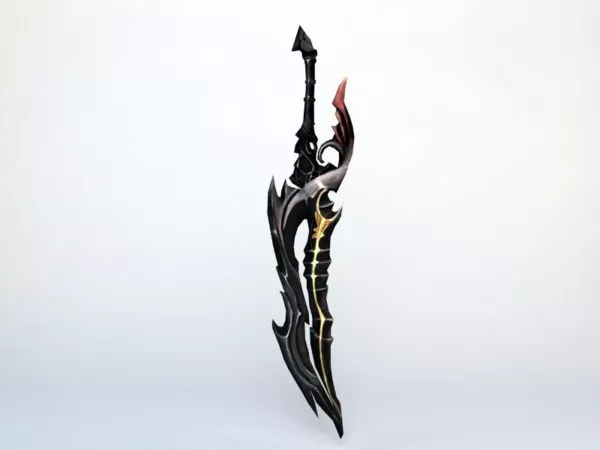 Decorative Dagger 3d model