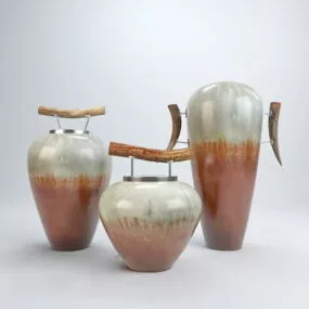 Home Decor Clay Pottery 3d model