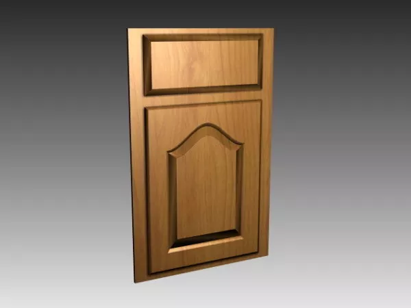Wooden Decorative Cabinet Door 3d model Wooden Decorative Cabinet Door 3d model
