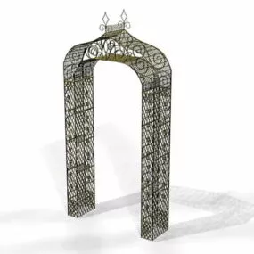 Decorating Garden Arch 3d model