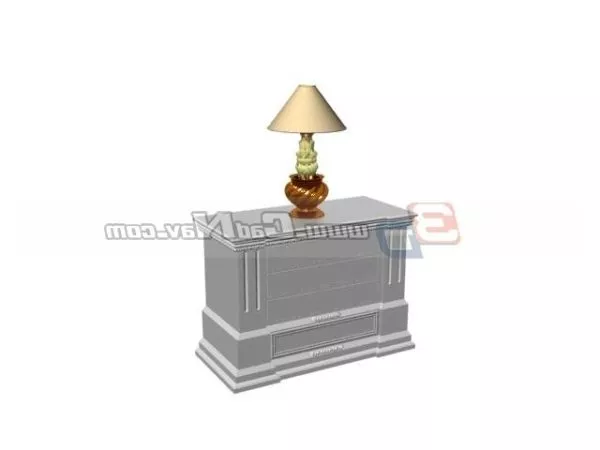 Home Decoration Side Cabinet 3d model Home Decoration Side Cabinet 3d model