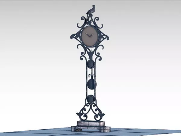 Smile Face Alarm Clock 3d model
