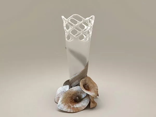 Home Decorative Glass Vase 3d model Home Decorative Glass Vase 3d model