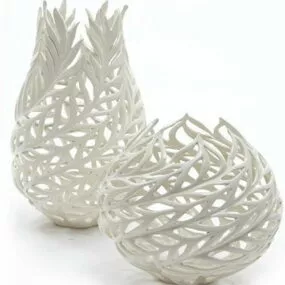 Home Decorative Handmade Porcelain Vases 3d model