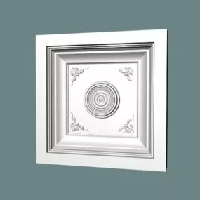 Home Decorative Ceiling Molding 3d model