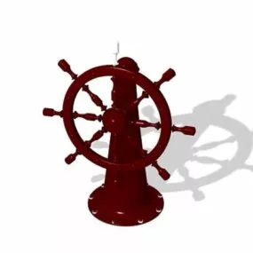Western Decorative Fire Hydrant 3d model