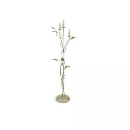 Decorative Flower Design Floor Lamp 3d model Decorative Flower Design Floor Lamp 3d model