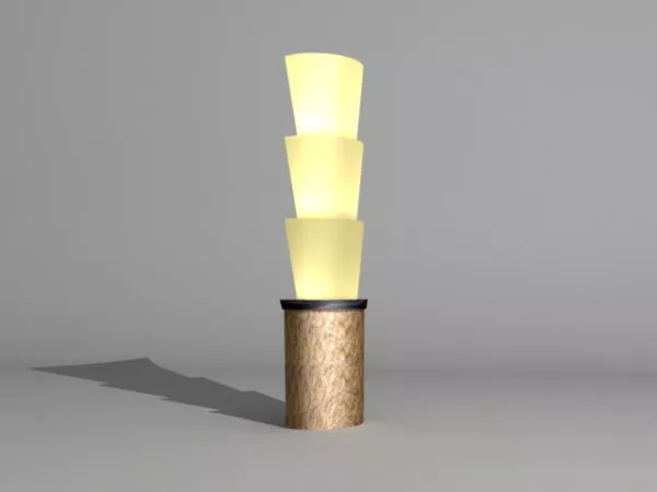 Rock Column Pedestal 3d model