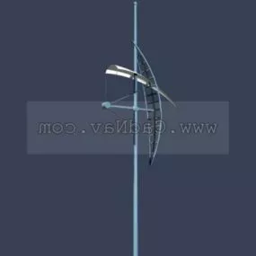 Decor Metal Street Lamps Design 3d model