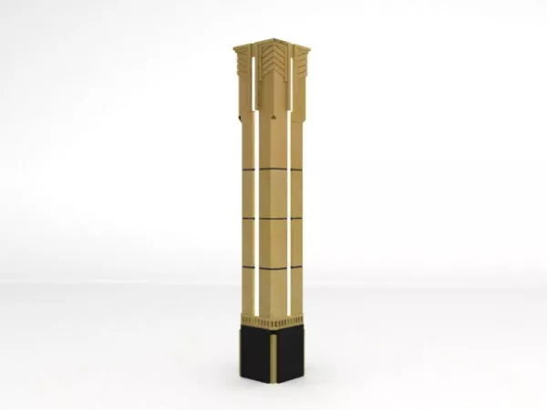 Stone Pillar Column 3d model