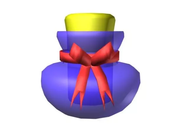 Small Wine Bottle 3d model