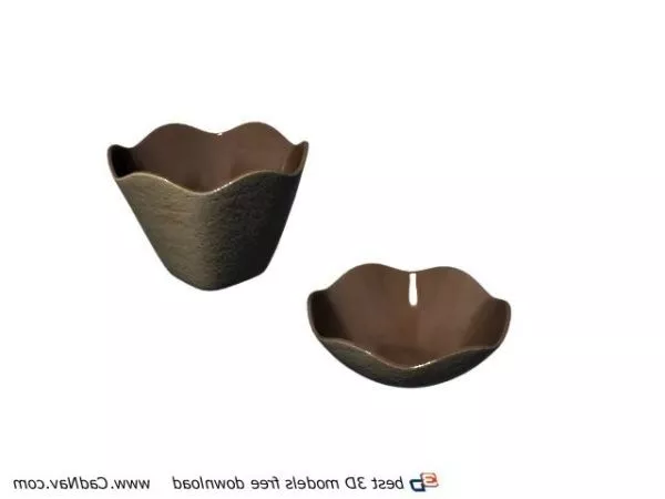 Decorative Pottery Bowl Tableware 3d model Decorative Pottery Bowl Tableware 3d model