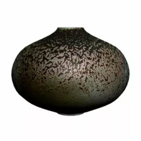 Kitchen Decorative Pottery Jar 3d model