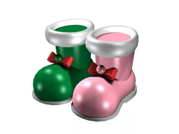 Christmas Tree With Gift Boxes 3d model