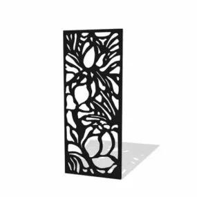 Living Room Decorative Screen Panel 3d model