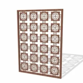 Decorative Home Screening Panel 3d model