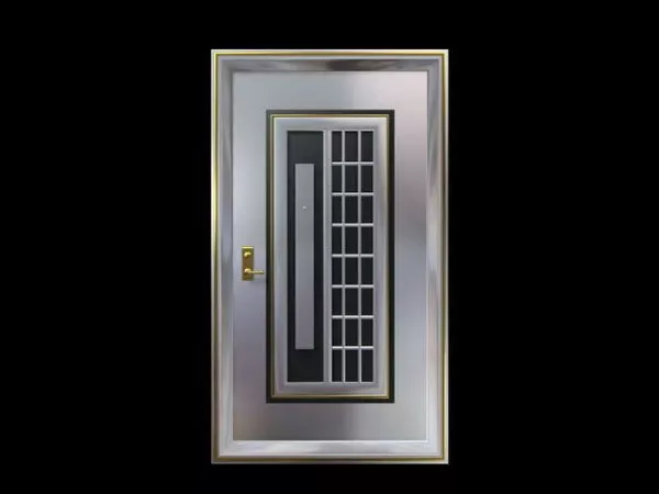 Decorative Home Security Door 3d model Decorative Home Security Door 3d model