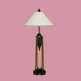 Decorative Bedroom Table Lamp 3d model