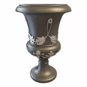 Metal Brass Decorative Urn 3d model