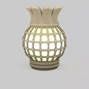 Resort Urn Floor Lamp 3d model