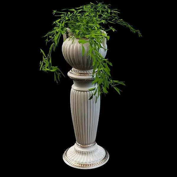 Planter Box Decorative 3d model