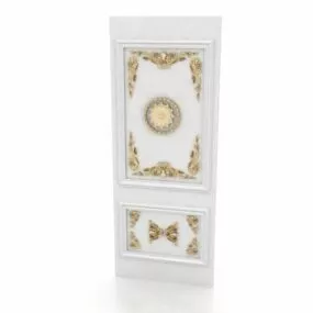 Decorative Wall Panel Classic Home 3d model