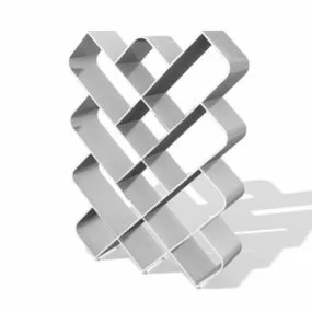 Decorative Partition Panel 3d model