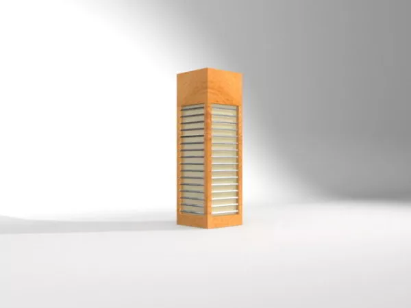 Brass Construction Column 3d model