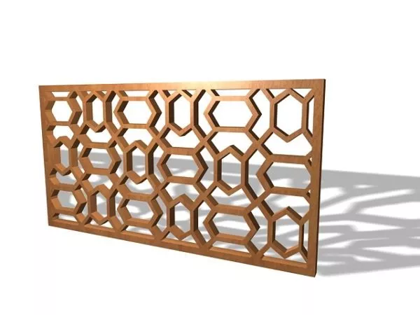 Design Wood Home Lattice Panel 3d model Design Wood Home Lattice Panel 3d model
