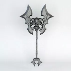 Game Demon Great Axe 3d model