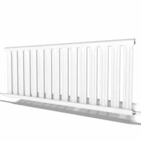 Home Horizontal Radiator 3d model