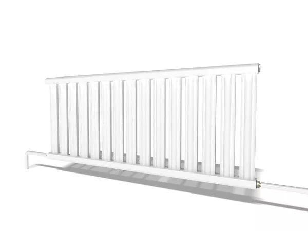 Home Horizontal Radiator 3d model Home Horizontal Radiator 3d model