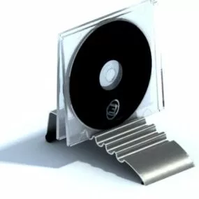 Office Desk Cd Holder Rack 3d model