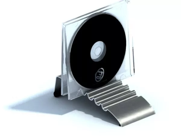 Office Desk Cd Holder Rack 3d model Office Desk Cd Holder Rack 3d model