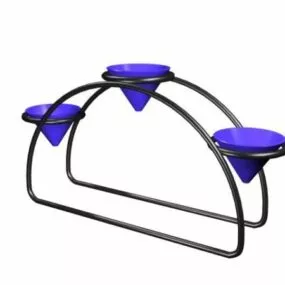 Desk Sundries Holder Decoration 3d model