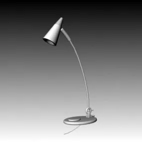 Single Desk Work Light 3d model