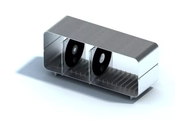 Office Desktop Cd Holder Stand 3d model Office Desktop Cd Holder Stand 3d model