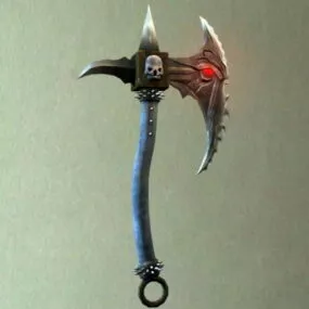 Devil Axe Weapon 3d model