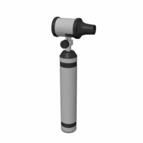 Hospital Equipment Diagnostic Otoscope 3d model