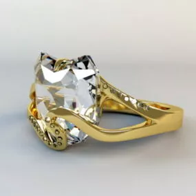 Diamond Ring 3d model