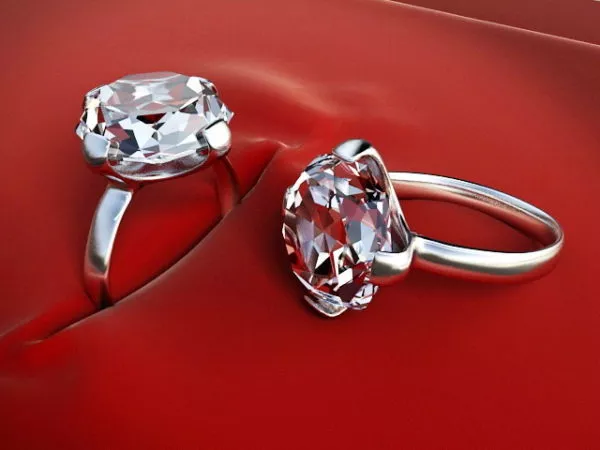 Topaz Ring 3d model