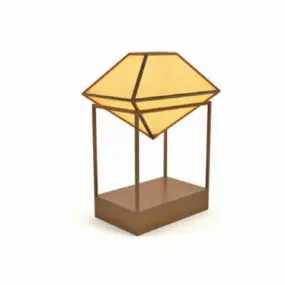 Diamond Shape Interior Floor Lamp 3d model