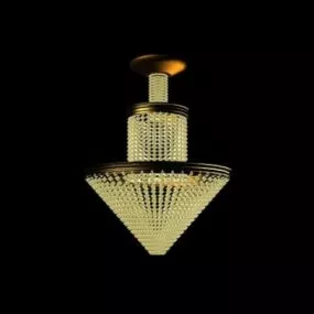 Dining Room Crystal Chandelier 3d model